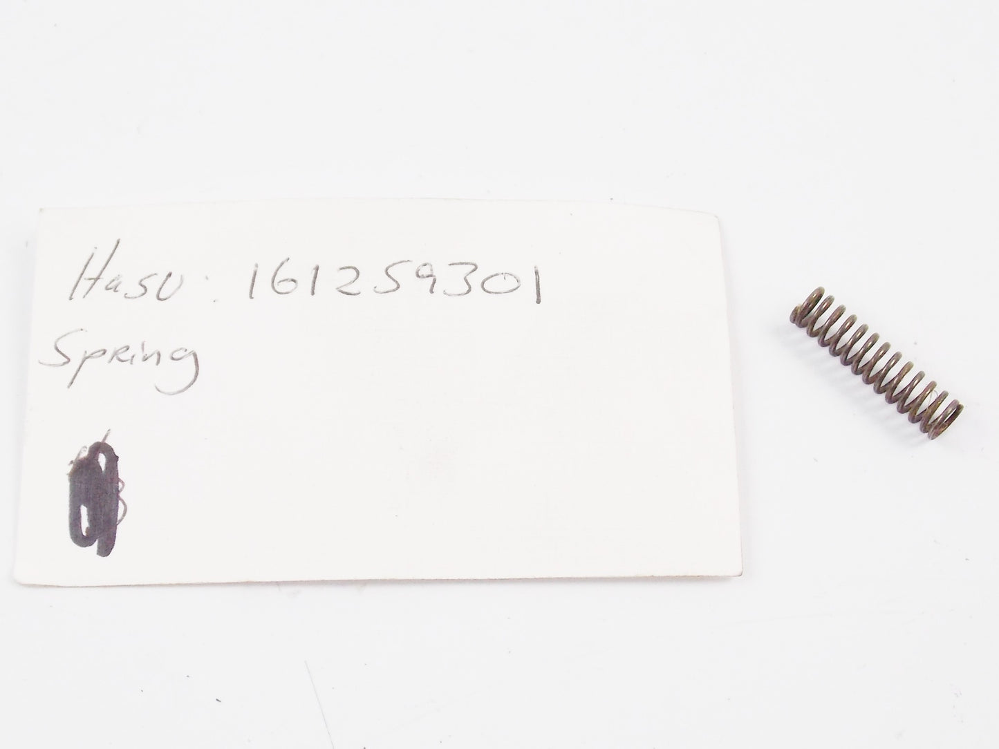 NOS OEM HUSQVARNA 1975-1976 250 MOTO CROSS GEARBOX SPRING 161259301 - MotoRaider