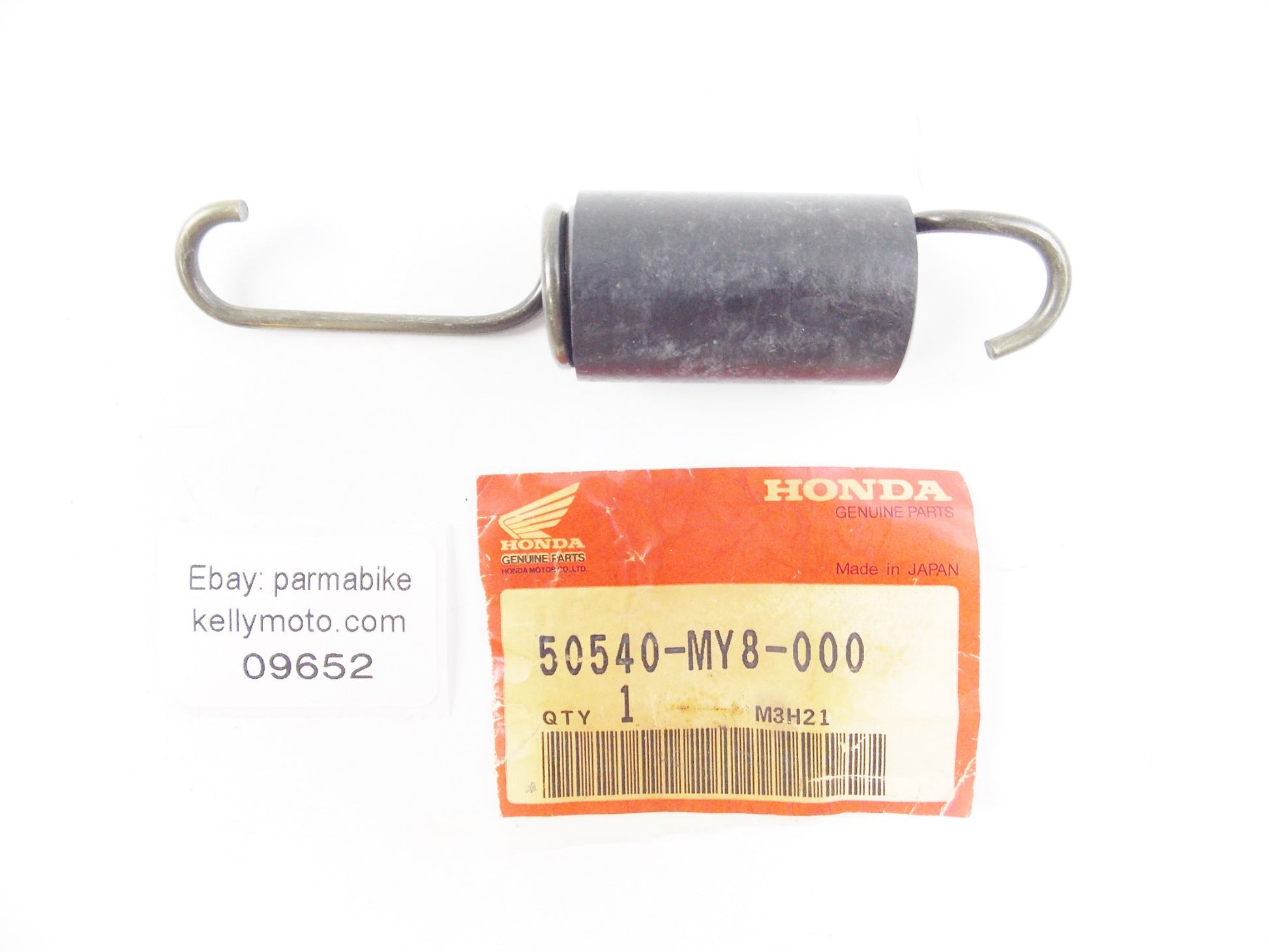 NOS OEM 1999-2002 HONDA XL1000V VARADERO SPRING ASSY SIDE 50540-MY8-000 - MotoRaider