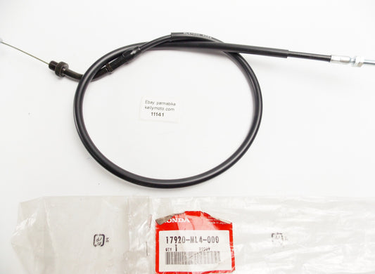 OEM HONDA 1986 CB350 1986,1988-1989 CB450 CABLE COMP. B THROTTLE | 17920-ML4-000 - MotoRaider