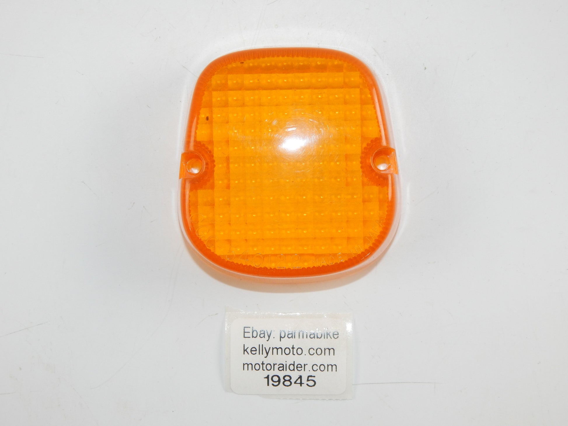 CGC-540122 TURN SIGNAL INDICATOR LENS HONDA XL125/185/ 250/ FT500 33402-428-671 - MotoRaider