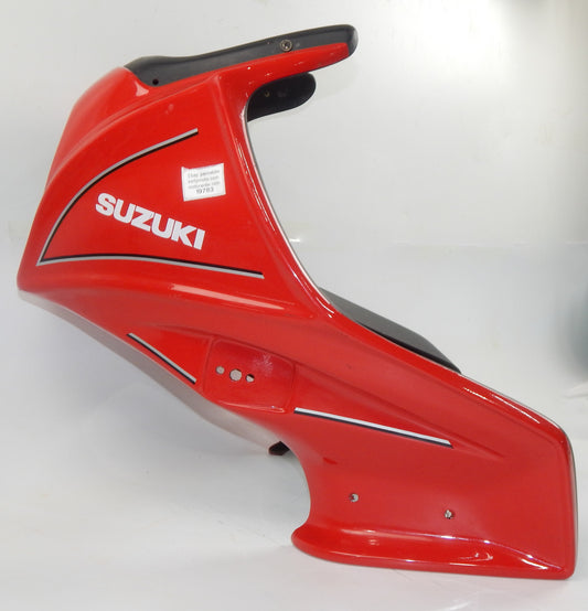 WINDLINE FIBERGLASS FAIRING COWLING+HEADLIGHT RED SUZUKI 27"x21" VINTAGE ITALY - MotoRaider