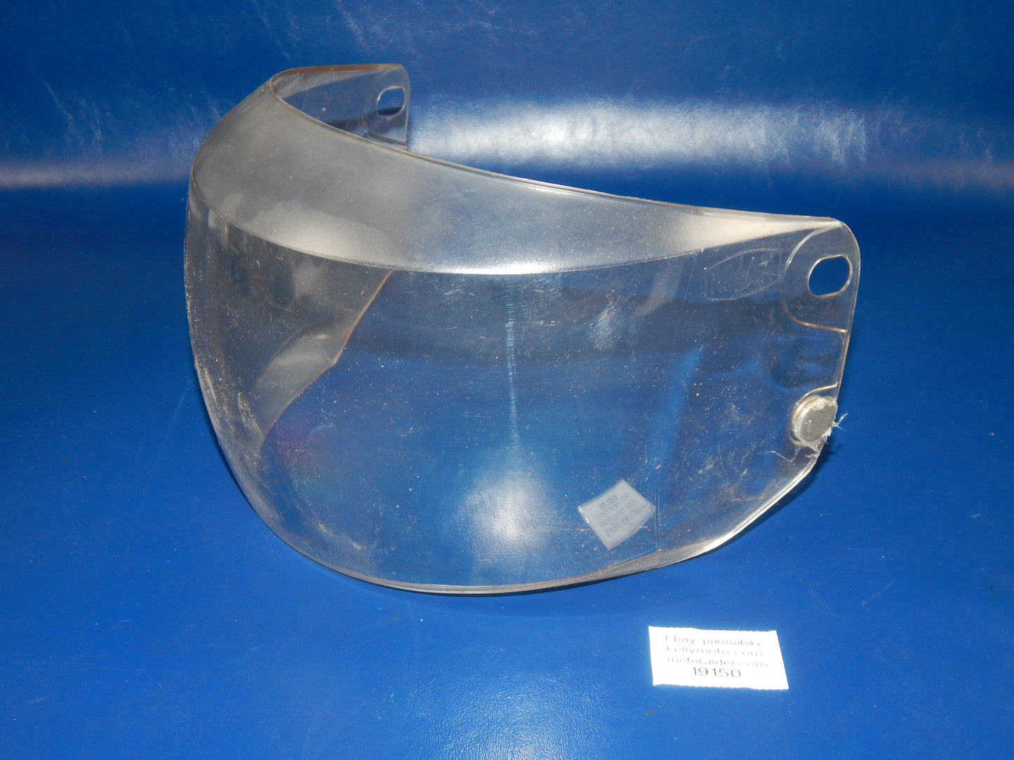 VINTAGE MOTORCYCLE HELMET NOLAN CLEAR VISOR SHIELD SCREEN HONDA BENELLI MV ITALY - MotoRaider