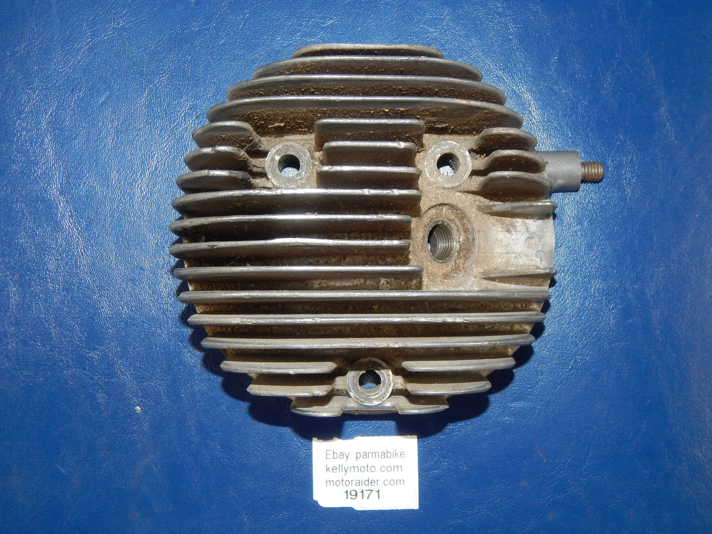 VESPA PIAGGIO ENGINE MOTOR CYLINDER HEAD VINTAGE SCOOTER ITALY - MotoRaider