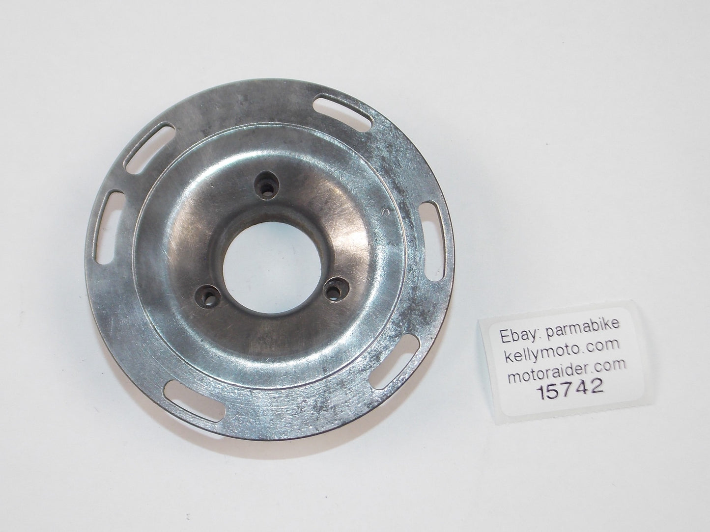 HUSQVARNA MAGNETO STATOR MOUNTING PLATE MOTOPLAT SACHS DKW MAICO PENTON KTM PUCH - MotoRaider