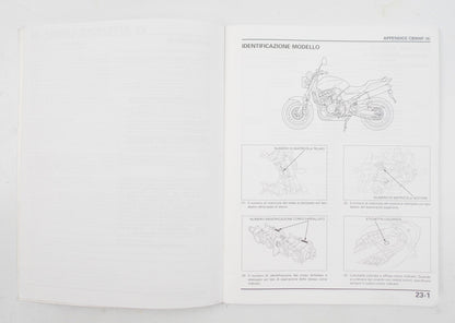 HONDA CB900F WORKSHOP MANUAL REPAIR MECHANICAL SERVICE BOOK ITALIAN - MotoRaider