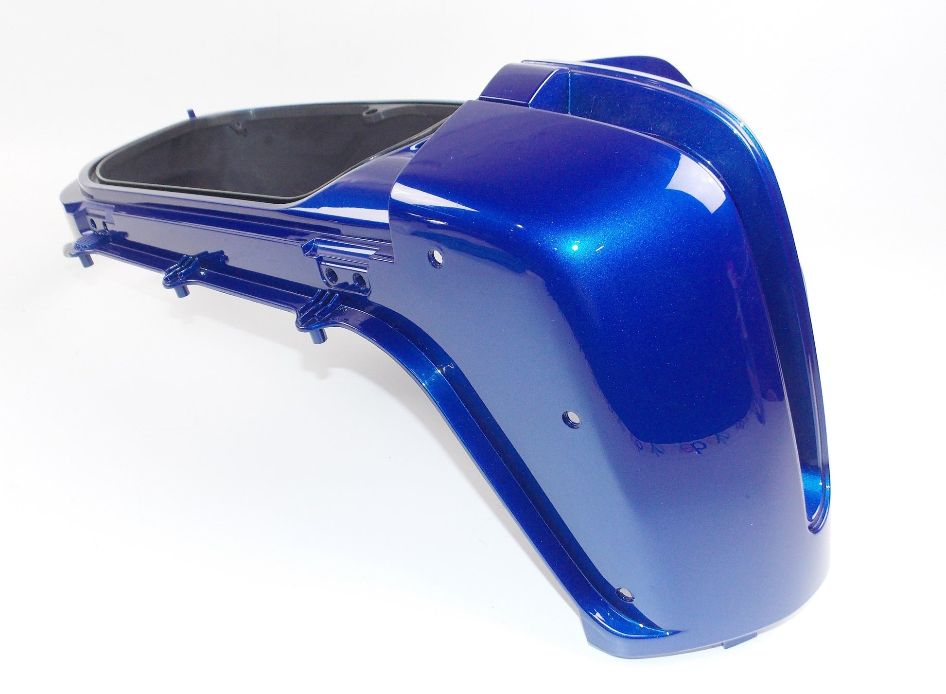 OEM HONDA 2001-2004 GL1800 BODY LH SADDLEBAG BLUE *NH1Z* 81411-MCA 81411MCA000 - MotoRaider