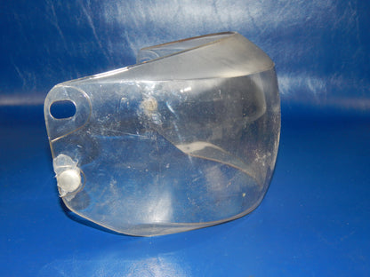 VINTAGE MOTORCYCLE HELMET NOLAN CLEAR VISOR SHIELD SCREEN HONDA BENELLI MV ITALY - MotoRaider