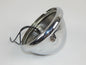 CHROME BULLET HEADLIGHT SHELL D=5.75" HARLEY CUSTOM CHOPPER CAFE YAMAHA KAWASAKI - MotoRaider