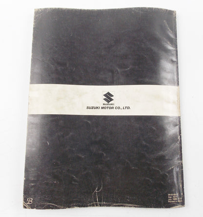 OEM SUZUKI 1977-1980 GS550 ASSISTANCE MANUAL SERVICE MAINTENANCE BOOK ITALIAN - MotoRaider