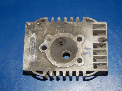 VINTAGE PIAGGIO SI 50cc CYLINDER HEAD POLINI 038-041 MOTORCYCLE MOPED ITALY - MotoRaider