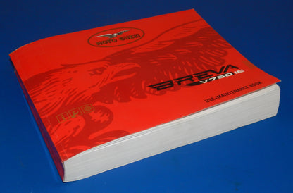 MOTO GUZZI BREVA V750 IE USE + MAINTENANCE MANUAL BOOK MULTI LANGUAGE VINTAGE - MotoRaider