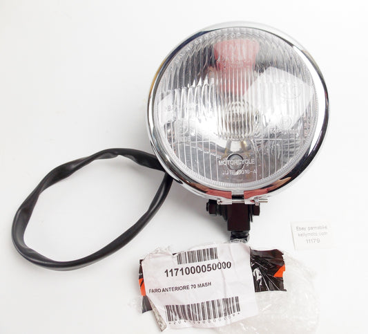 OEM MASH FULL HEADLIGHT SEVENTY 125 | 1171000050000 - MotoRaider