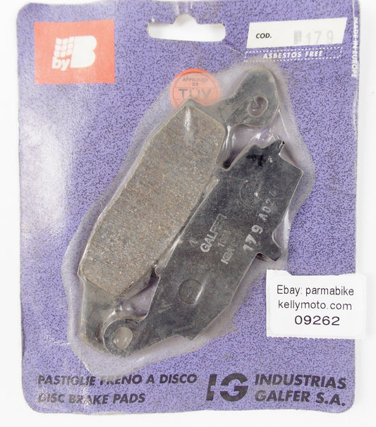 GALFER 1054 DISC BRAKE PADS SUZUKI 1999-2008 SV650 # 179 A0241 - MotoRaider