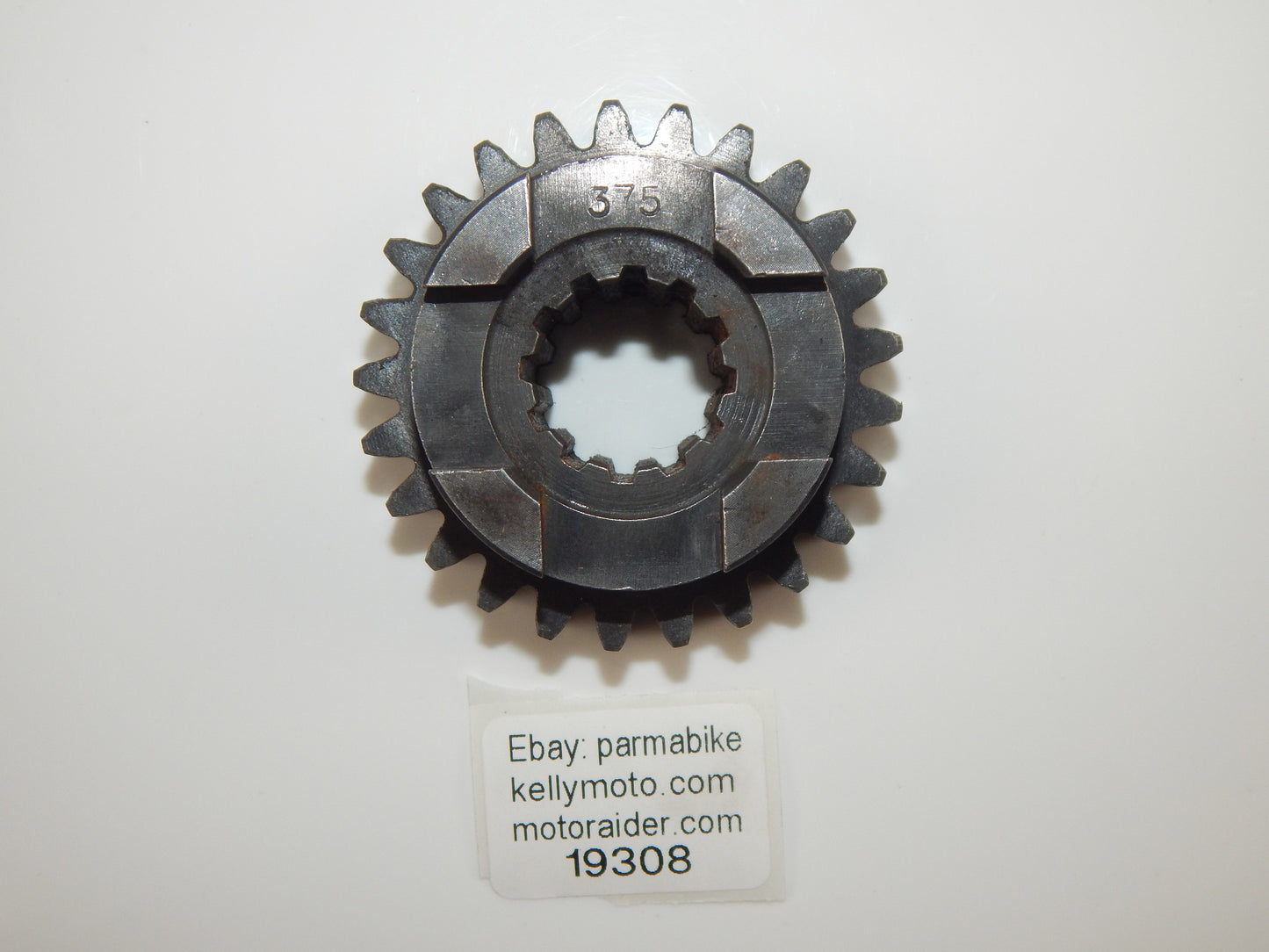 HUSQVARNA TRANSMISSION GEARBOX 4TH SPEED GEAR #375 25T 161237501 1612375-01 - MotoRaider