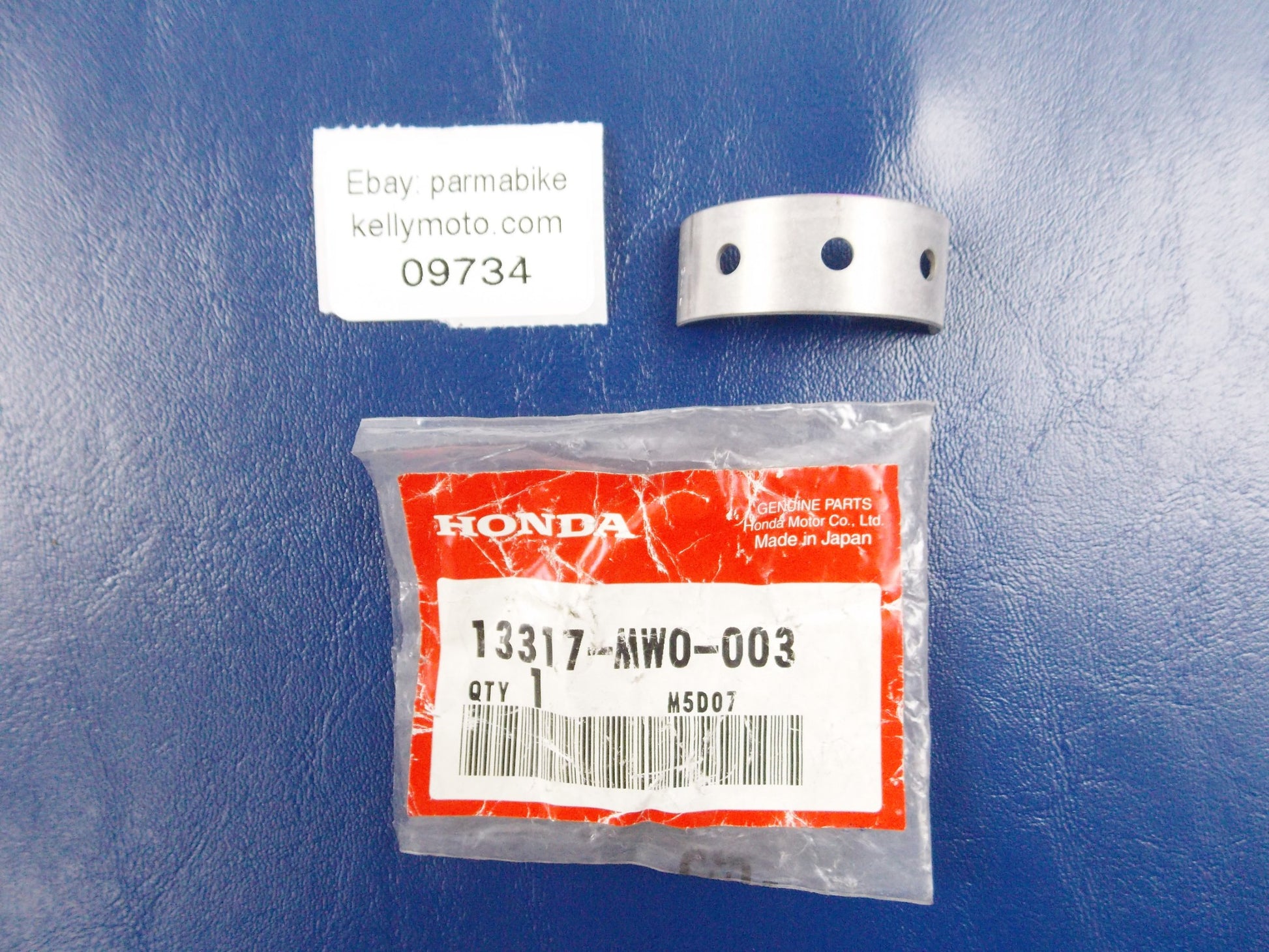 NOS OEM HONDA CBR900RR/CMX500/CBR500R/CBR650F BEARING E CRANKSHAFT 13317-MW0-003 - MotoRaider