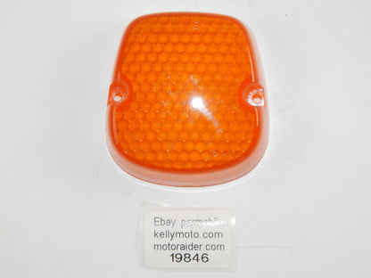 K.S TURN SIGNAL INDICATOR LENS HONDA XL125/185/ 250/500 FT500 33402-428-671 - MotoRaider