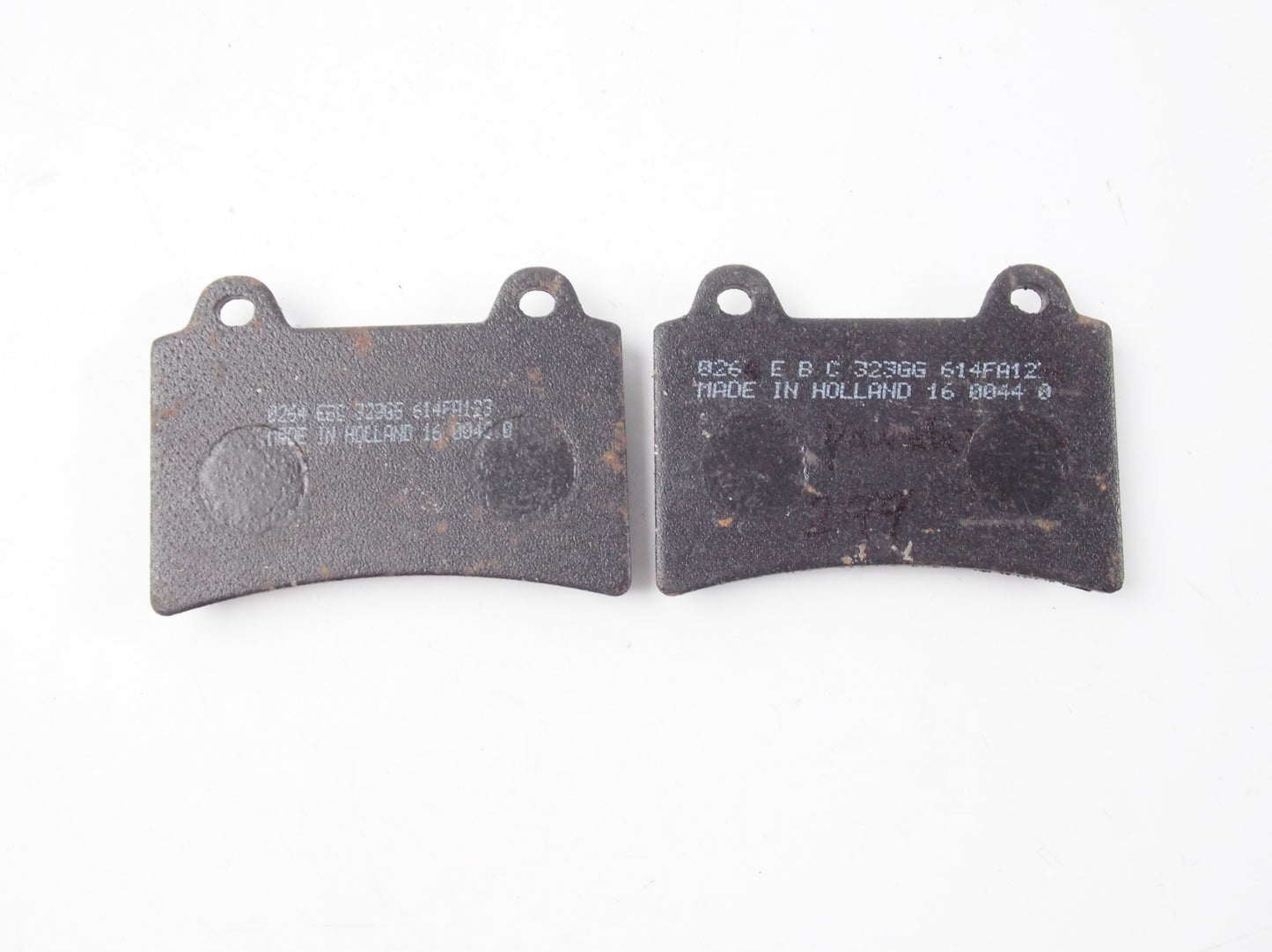 NOS E.B.C FA123 FRONT BRAKE PADS YAMAHA FJ-1200 / FZ-750 / FZR-1000/250/400/750 - MotoRaider