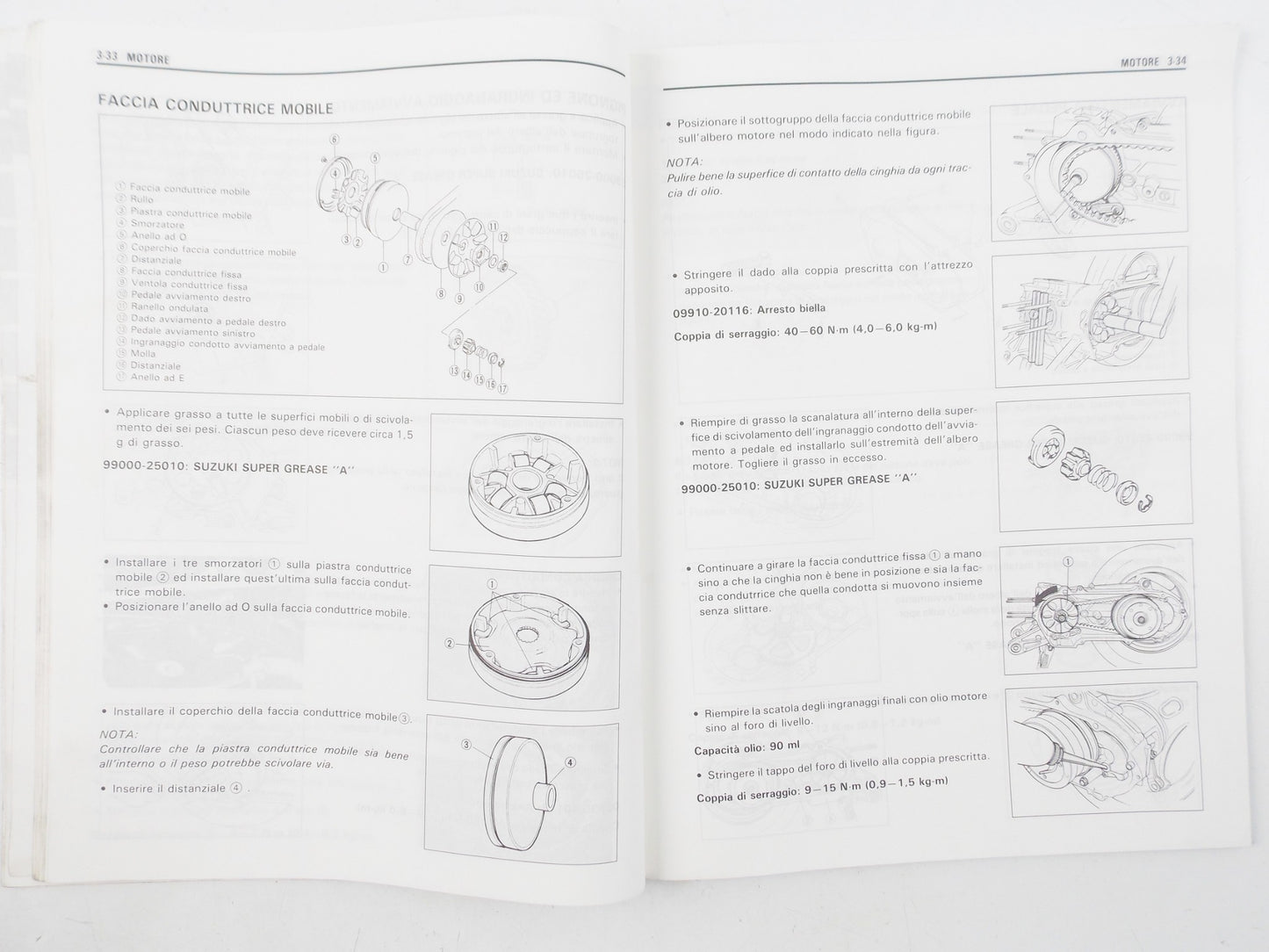 SUZUKI AH50 SERVICE MANUAL BOOK ENGLISH 99500-10360-01B - MotoRaider