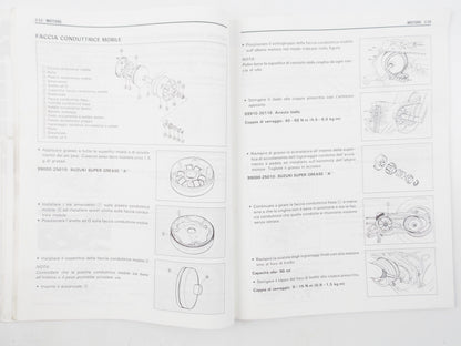 SUZUKI AH50 SERVICE MANUAL BOOK ENGLISH 99500-10360-01B - MotoRaider