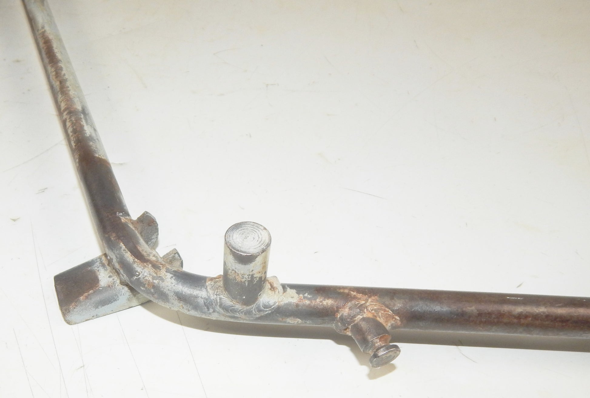 1959 LAMBRETTA LI 150 FRAME CHASSIS CENTER STAND KICKSTAND SUPPORT VINTAGE ITALY - MotoRaider