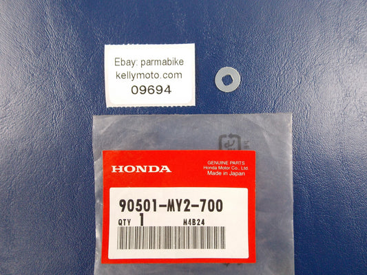 NOS OEM HONDA 1995-1996 VF750 2010 SH150 WASHER COWL SETTING 5mm 90501-MY2-700 - MotoRaider