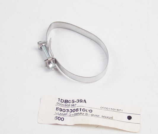 NOS OEM KTM 2007-2008 HUSABERG FE 450/550 CLAMP D=56MM B=9MM M4X25 59030061000 - MotoRaider