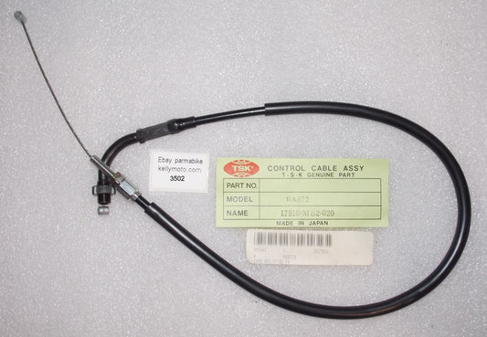 NOS 1983-1984 HONDA VF750F THROTTLE CABLE TSK 17910-MB2-020 - MotoRaider