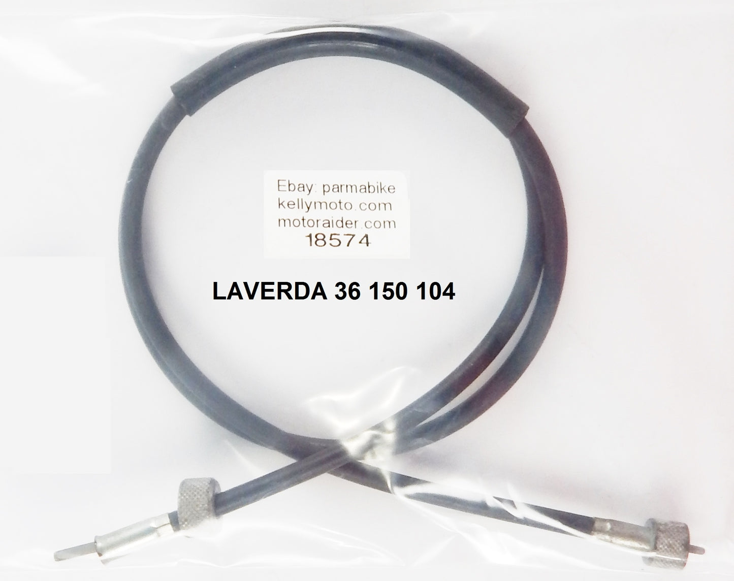 NOS OEM LAVERDA LZ 125 175 SPEEDOMETER CABLE ZUNDAPP 36150104 36 150 104 - MotoRaider