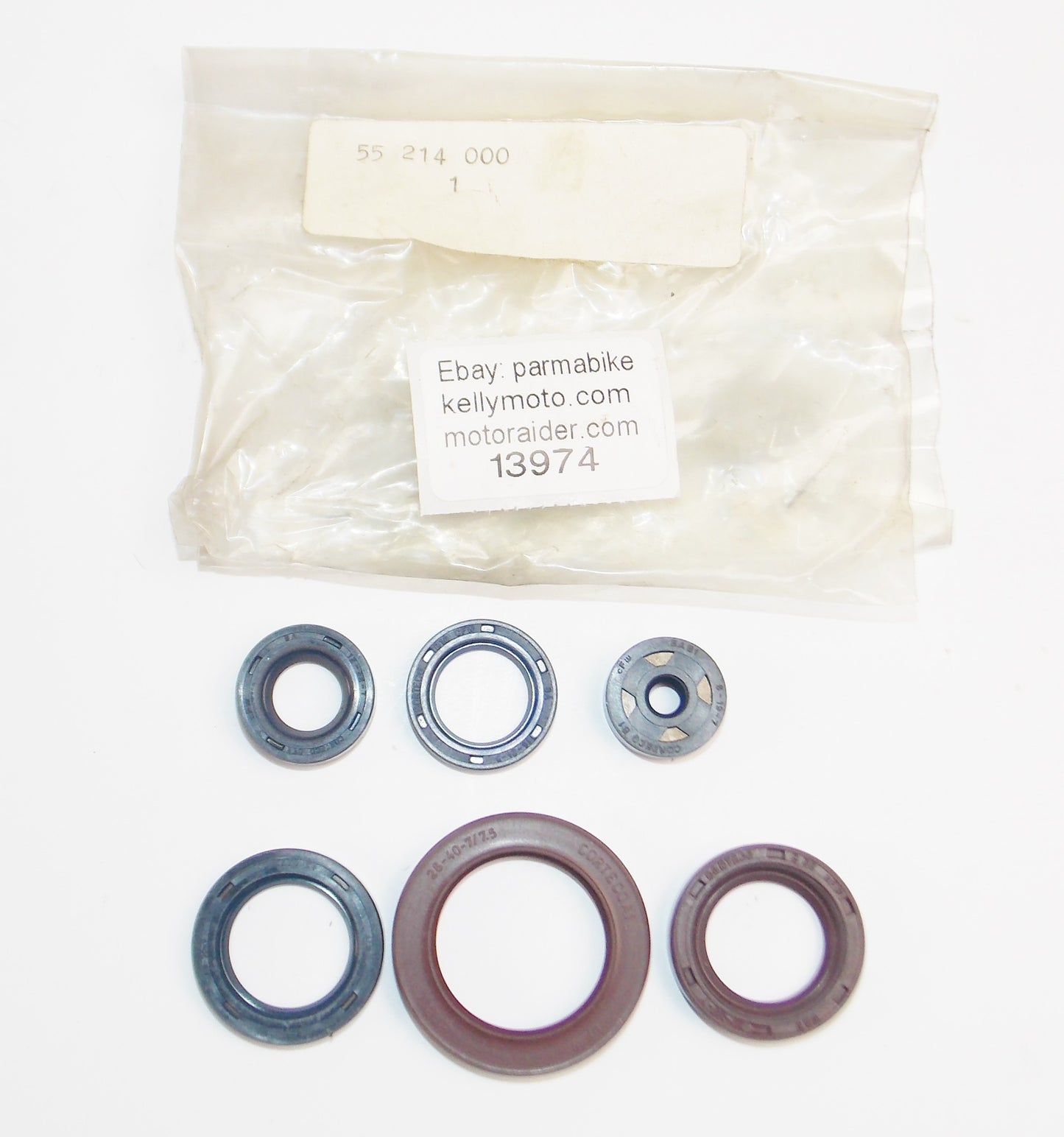 OEM LAVERDA ENGINE MOTOR OIL GASKET SEAL SET 55214000 | 55 214 000 - MotoRaider