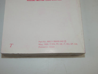 1995 SUZUKI VS800 / 600GL USER OWNER MANUAL BOOK 99011-39A55-042 MULTI LANGUAGE - MotoRaider