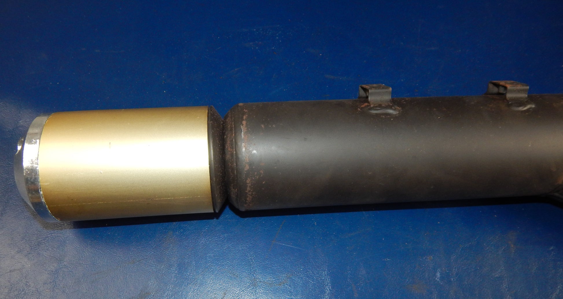 1990's HONDA XL200-R MARVING MUFFLER EXHAUST PIPE VINTAGE AAA-13 THUMPER - MotoRaider