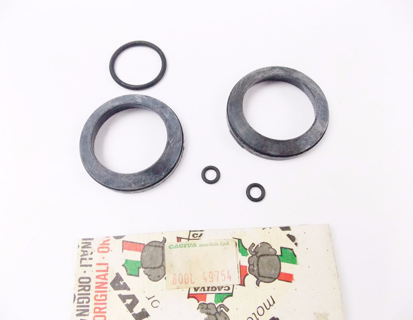 NOS OEM CAGIVA 1989 BLUES 125 / 1987-1988 CRUISER 125 GASKET SET 800L49754 - MotoRaider