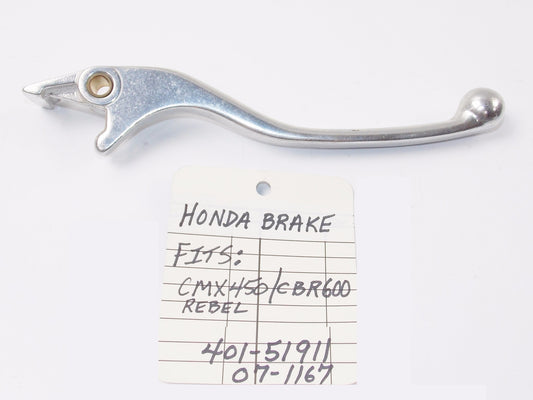 BIKE MASTER BRAKE LEVER HONDA 87 CMX450C REBEL 90 CB125TT 07-1167 | 401-51911 - MotoRaider