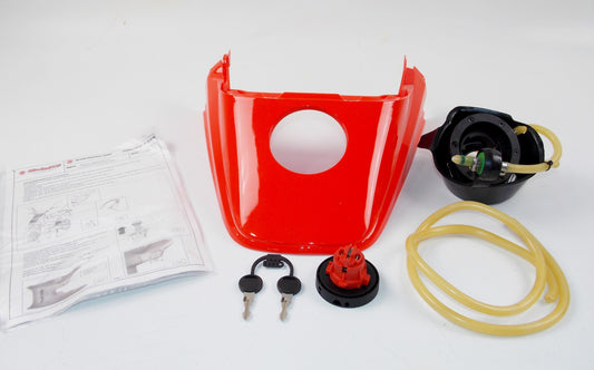 MALAGUTI CROSSER CR1 RED TAIL HARD COVER  FUEL CAP FILLER RELOCATING 063.244.21 - MotoRaider