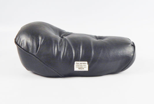 MOTORCYCLE SADDLE SEAT BLACK L=16" W=11.5" APRILIA LAVERDA CAGIVA GUZZI MORINI - MotoRaider