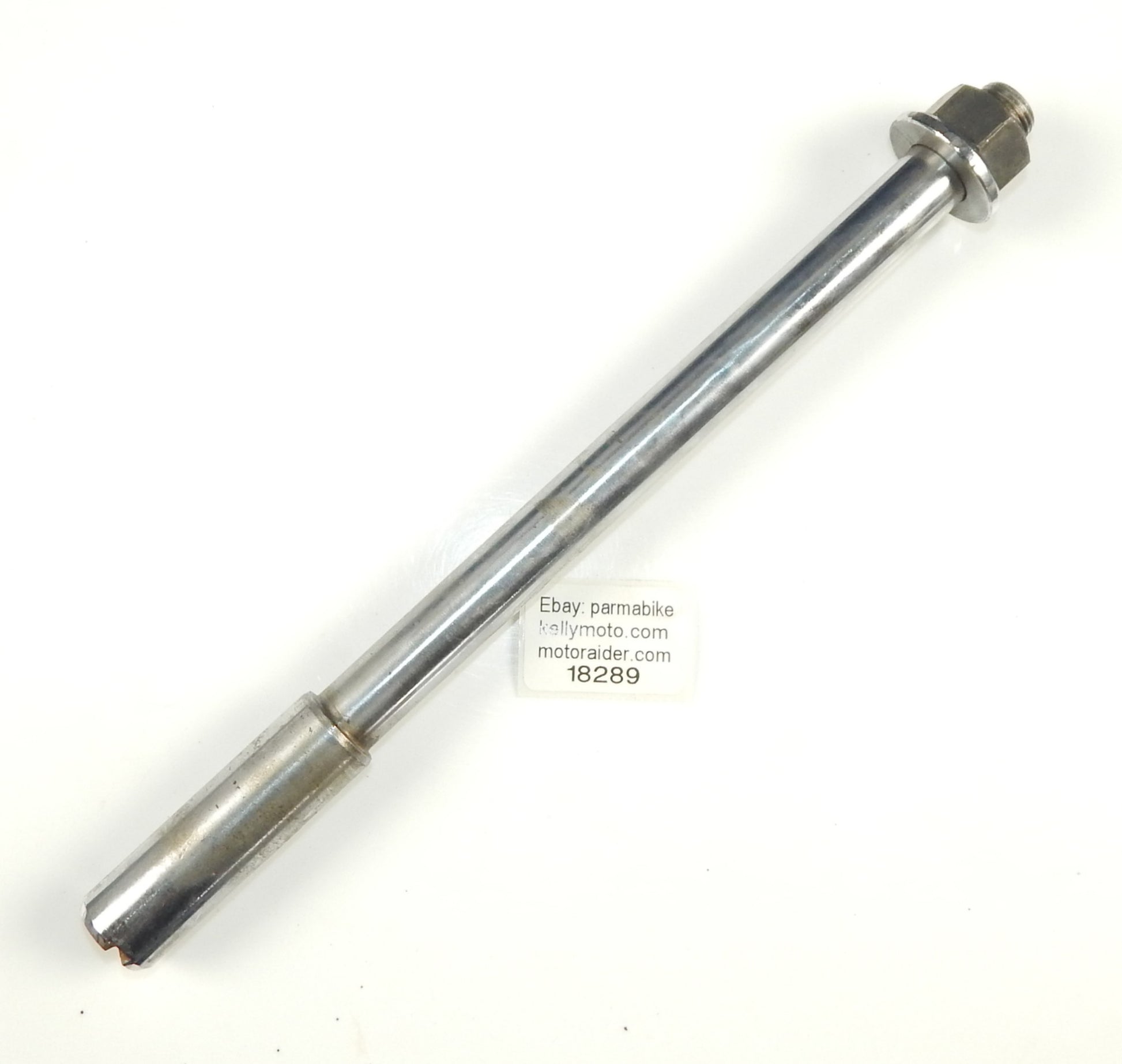 1981 MOTO GUZZI MONZA V50 REAR WHEEL PIN BOLT AXLE L=280mm D=17mm VINTAGE ITALY - MotoRaider