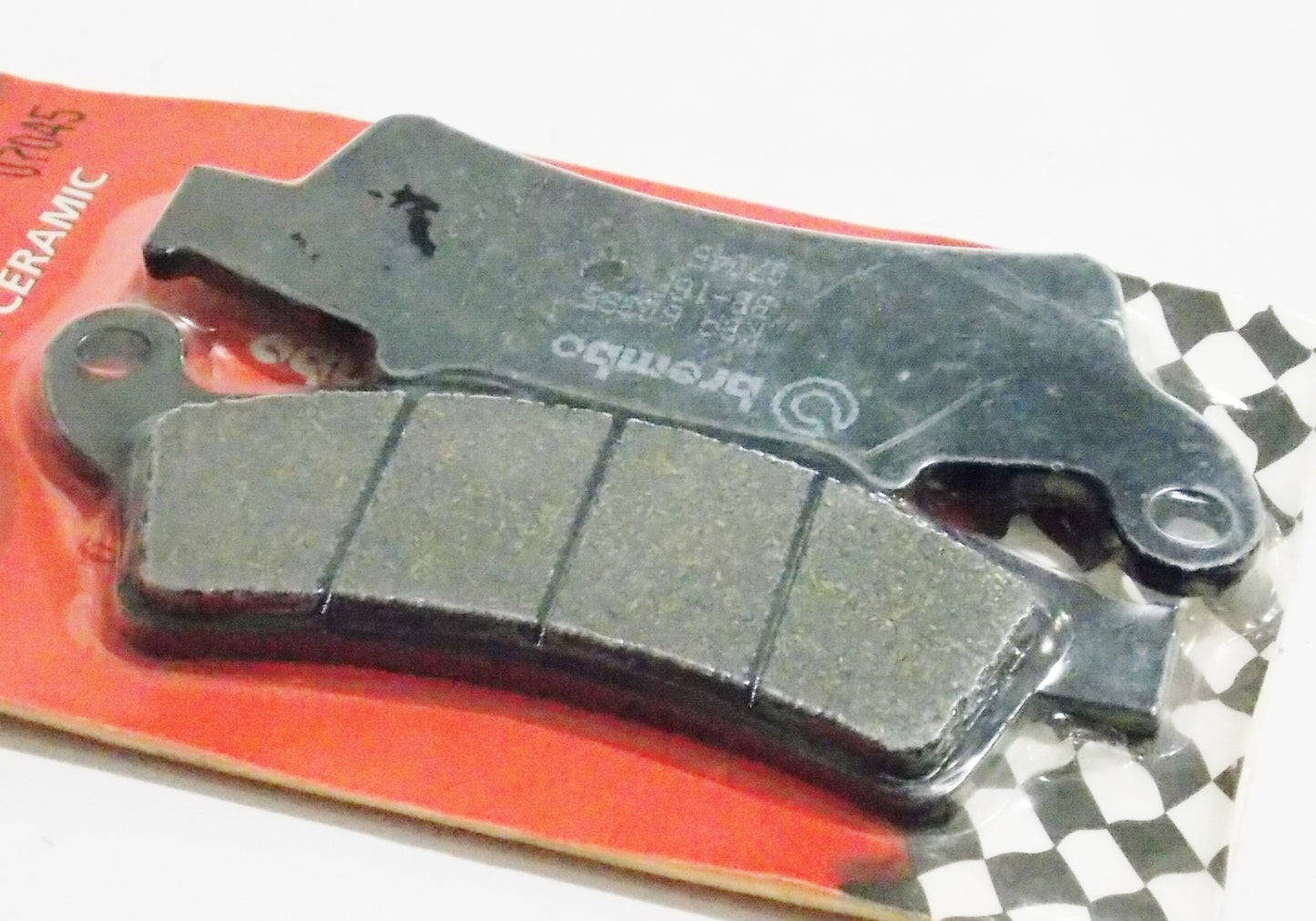 NOS BREMBO APRILIA/MALAGUTI/KYMCO/PEUGEOT CARBON CERAMIC PAIR BRAKE PADS 07045 - MotoRaider