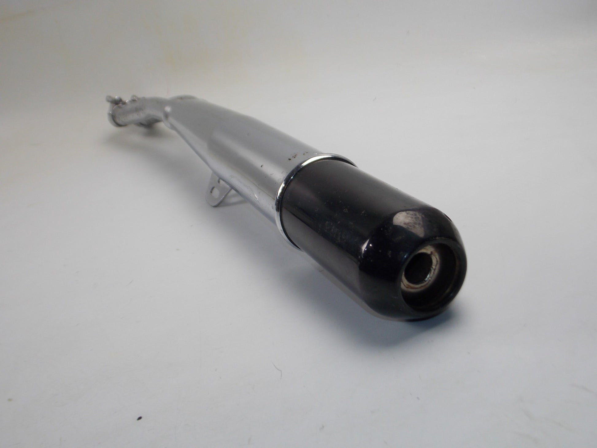 NOS SILENTIUM EXHAUST MOTORCYCLE MUFFLER 2-1 L=860mm INLET ID=31mm BODY D=80mm - MotoRaider