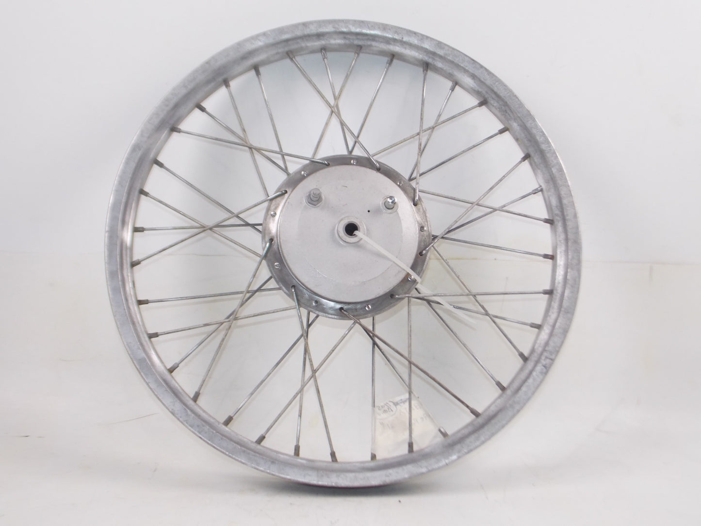 21" FRONT WHEEL RIM HUB SPOKES BRAKE PLATE GRIMECA BETA APRILIA GILERA CAGIVA - MotoRaider