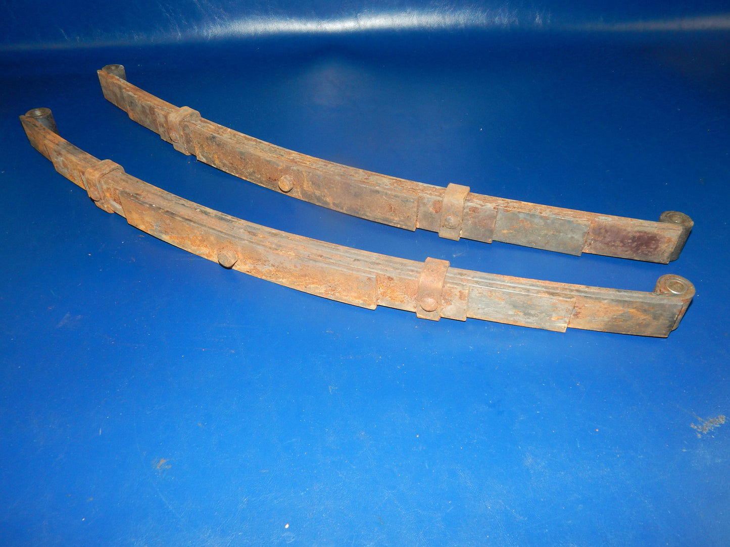 1pr CAR LEAF SPRINGS SUSPENSION L=29" 74cm VINTAGE FIAT LANCIA BALILLA ALFA - MotoRaider