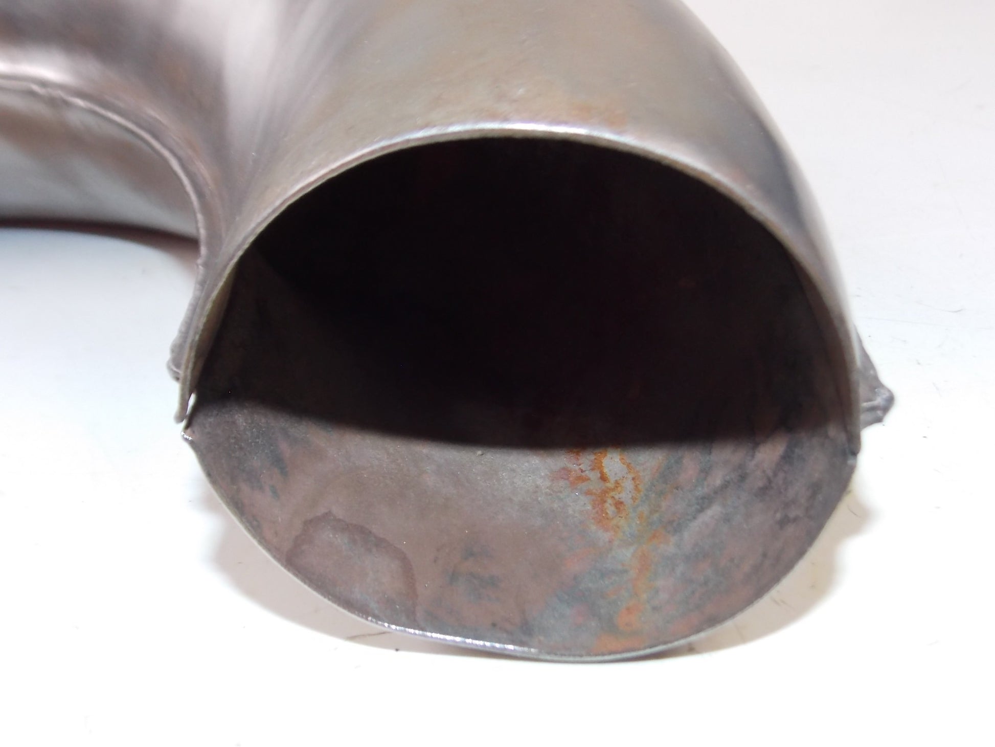 HUSQVARNA 1980's VINTAGE MOTORCYCLE EXHAUST PIPE REPLACEMENT MID SECTION SHROUD - MotoRaider