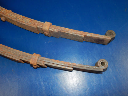 1pr CAR LEAF SPRINGS SUSPENSION L=29" 74cm VINTAGE FIAT LANCIA BALILLA ALFA - MotoRaider