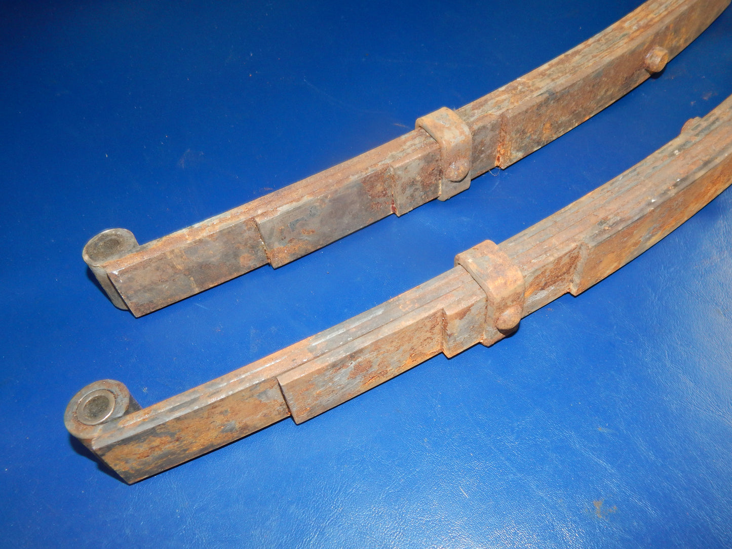 1pr CAR LEAF SPRINGS SUSPENSION L=29" 74cm VINTAGE FIAT LANCIA BALILLA ALFA - MotoRaider