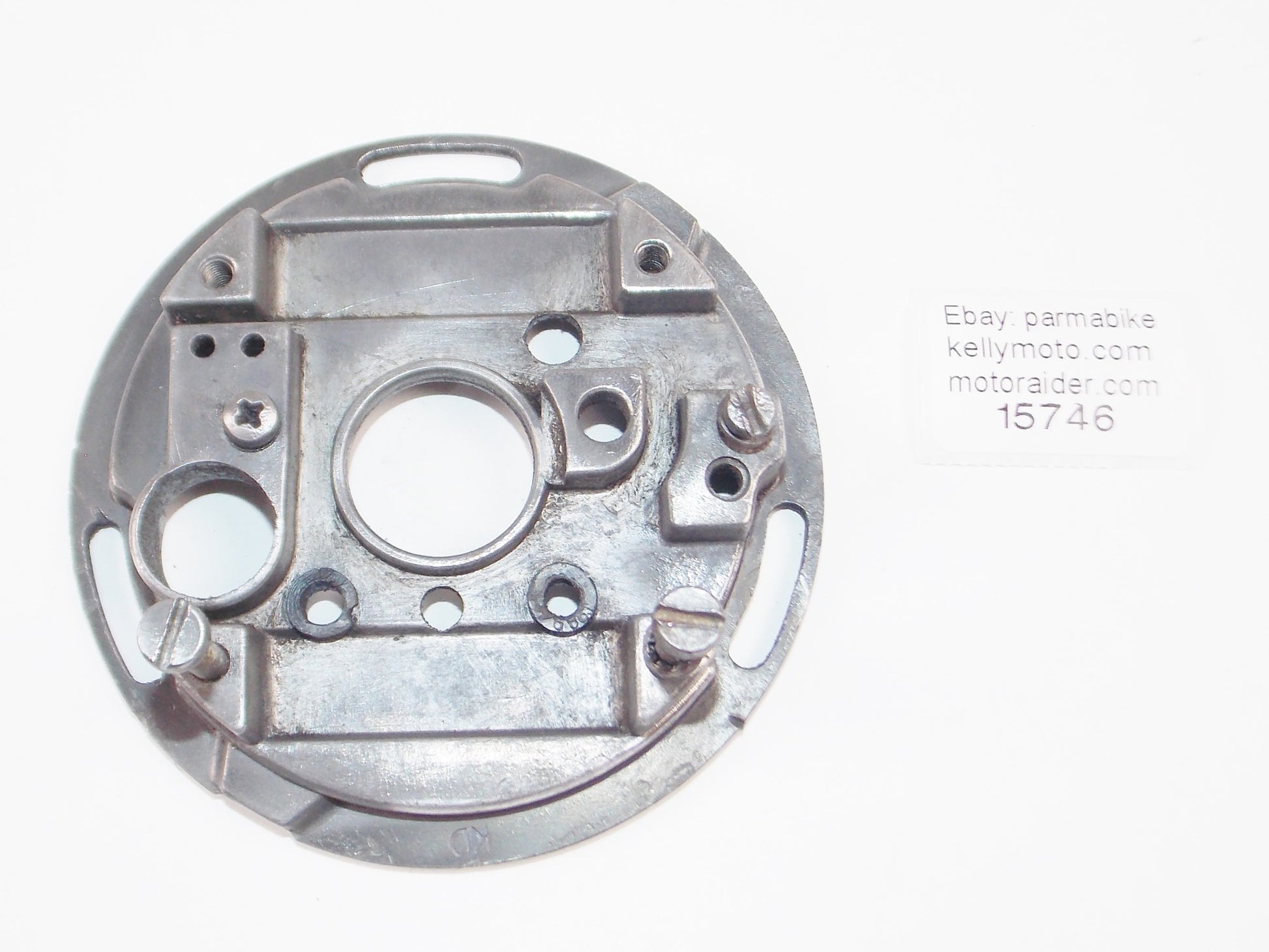 HUSQVARNA MOTOR IGNITION MAGNETO STATOR MOUNTING PLATE FEMSA BASE - MotoRaider