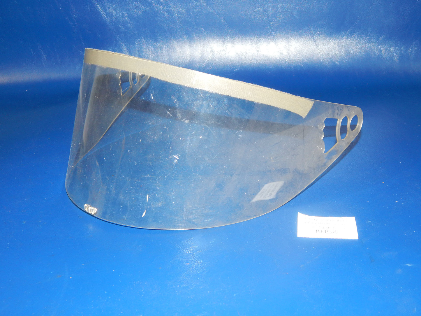 VINTAGE MOTORCYCLE ATV HELMET NOLAN CLEAR VISOR SHIELD SCREEN BENELLI BETA ITALY - MotoRaider