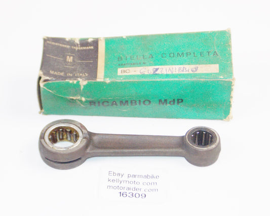 MDP CONNECTING ROD+BEARINGS MOTO GUZZI NIBBIO OVERALL LENGTH 114mm VINTAGE ITALY - MotoRaider