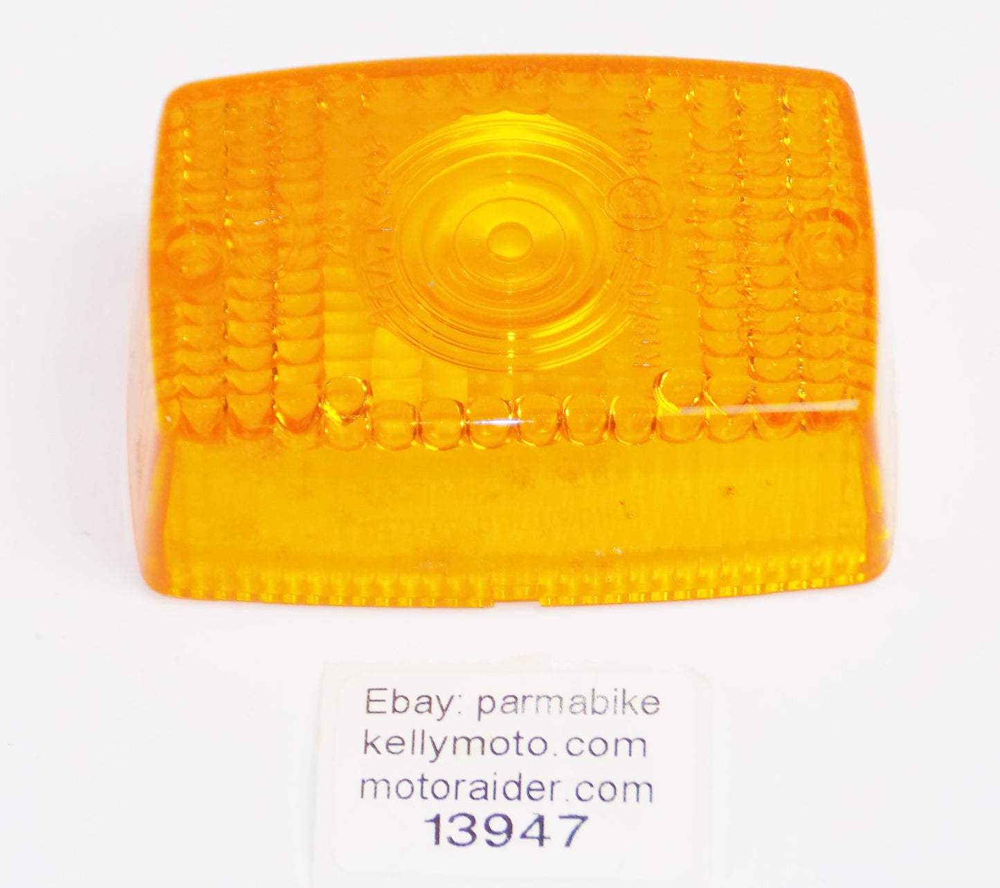 NOS CEV 236 ( K4202 ) TURN SIGNAL FLASHER INDICATOR LENS AMBER CAGIVA LAVERDA - MotoRaider