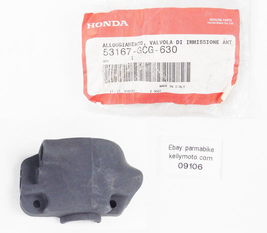 NOS OEM HONDA 1998 | 2001 SZX50 HOUSING FRONT THROTTLE 53167-GCG-630 - MotoRaider