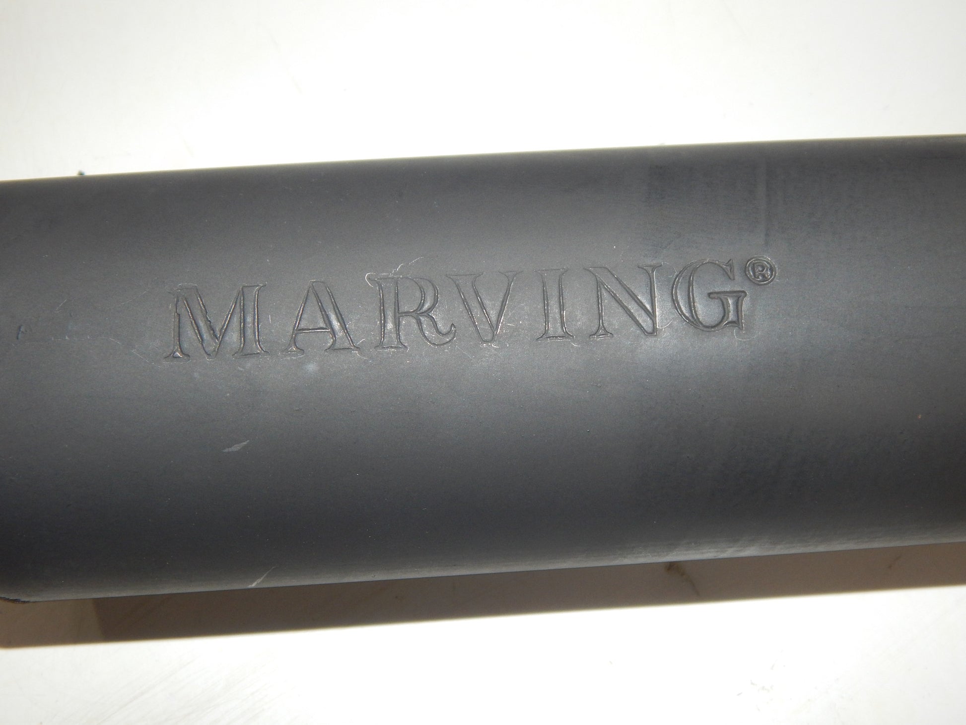 NOS MARVING BLACK HEADER FRONT EXHAUST MUFFLER PIPE KAWASAKI Z550 GP UNITRAK K52 - MotoRaider