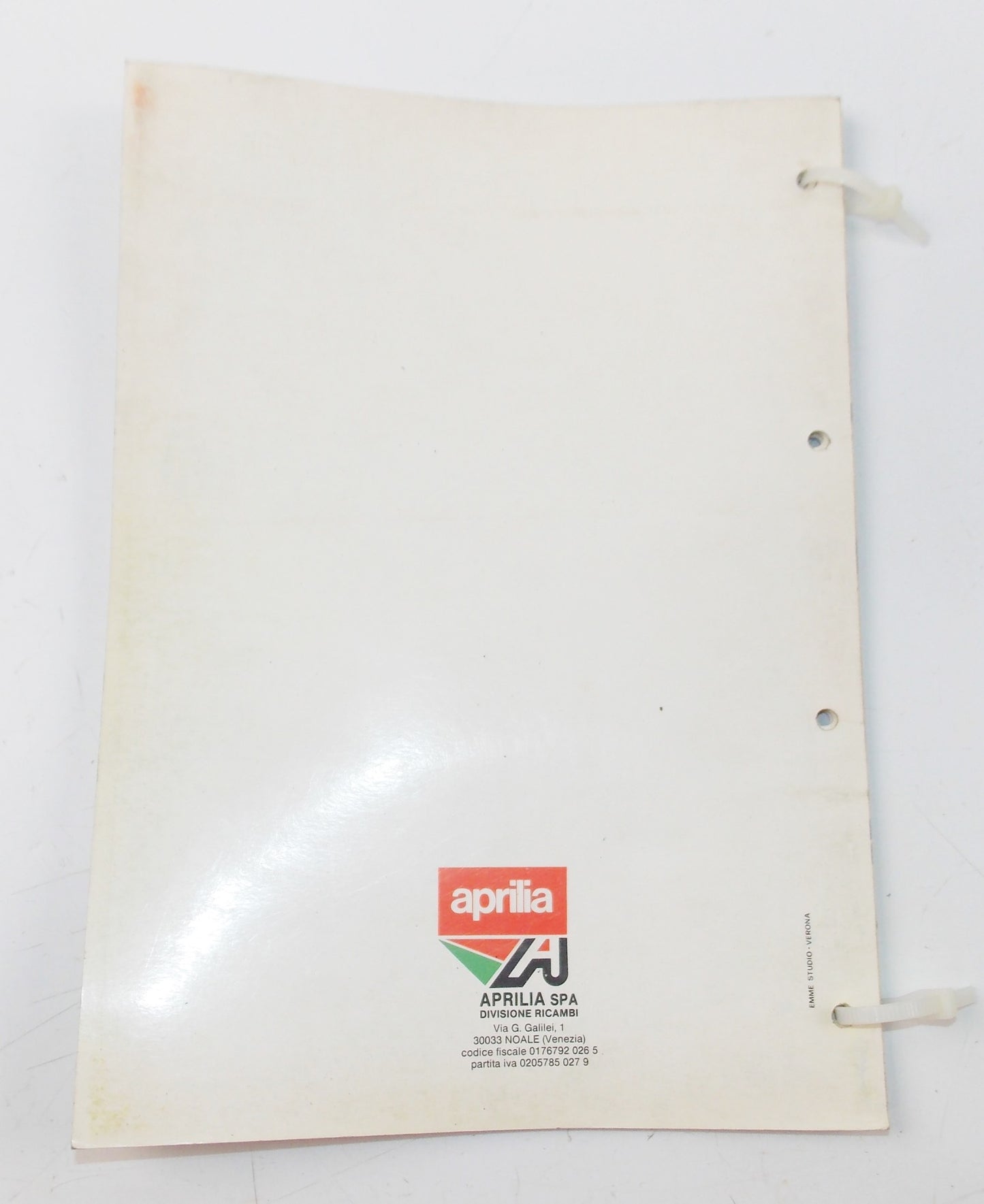 APRILIA 1989 TUAREG 600 WIND SPARE PARTS CATALOG ENGLISH/FRENCH/GERMAN/SPANISH - MotoRaider